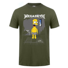 Load image into Gallery viewer, Megadeth Bart Simpson Mashup