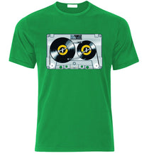 Load image into Gallery viewer, Old school DJ tape vinyl retro Cassette 80's 90's Music T-SHIRT T Shirt S-XXL T Shirt Hot Topic Men Short Sleeve Punk Tops